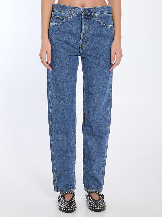 Khaite Corben Jeans Blue