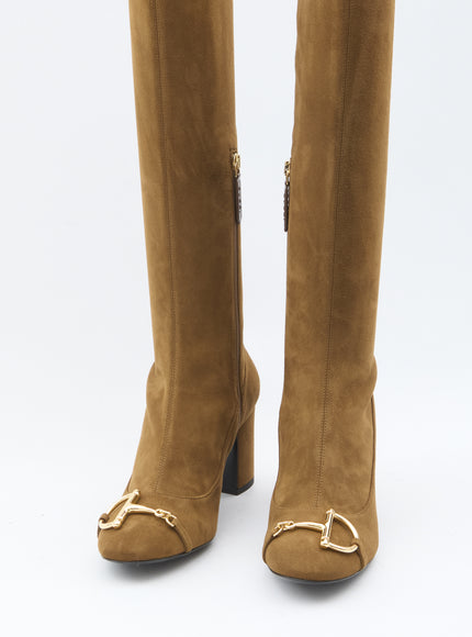 Gucci Half Horsebit Boots