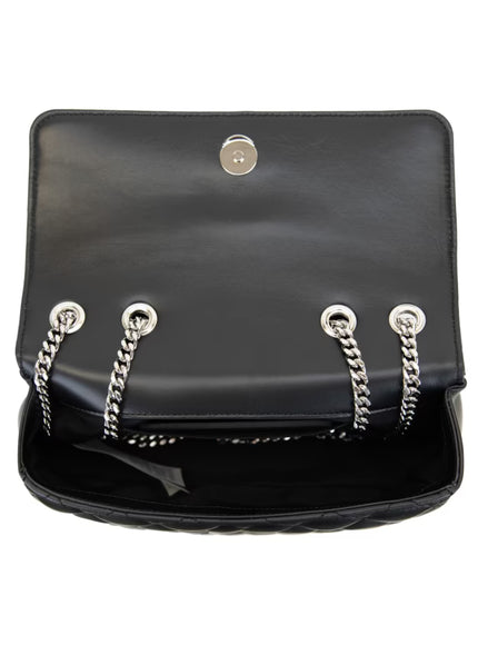 Versace Nappa Quilted Medusa Small Chain Shoulder Bag