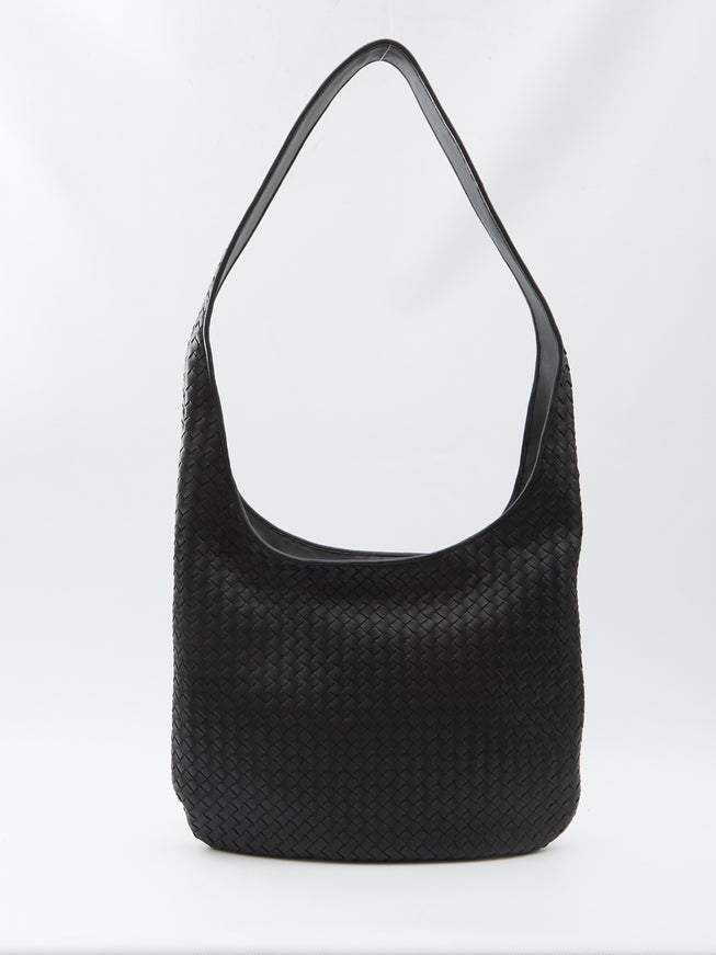 Bottega Veneta Veneto Cross-body Bag Large QT Black
