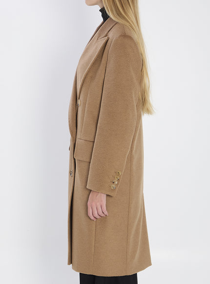 Max Mara Double-breasted Camel Coat