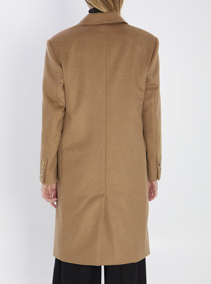 Max Mara Double-breasted Camel Coat