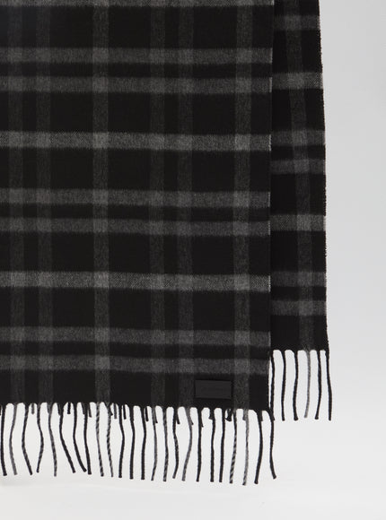 Saint Laurent Tartan Scarf