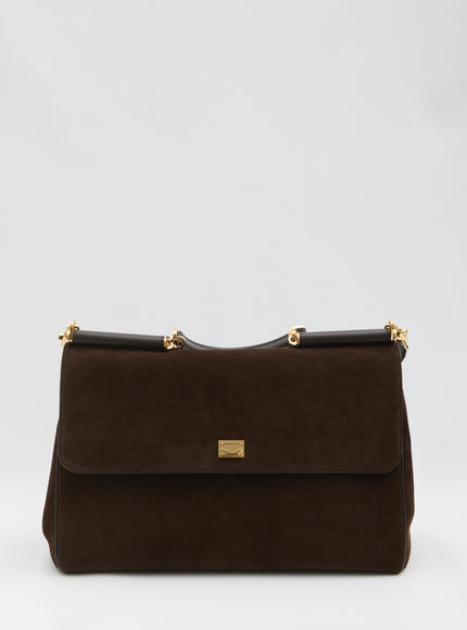 Dolce & Gabbana My Sicily Large Bag QT Brown
