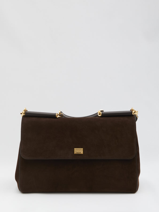 Dolce & Gabbana My Sicily Large Bag QT Brown