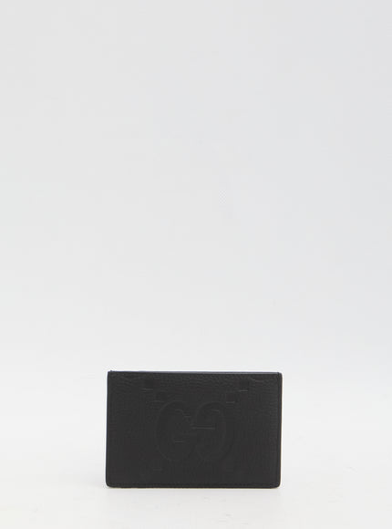 Gucci Maxi Gg Card Holder QT Black