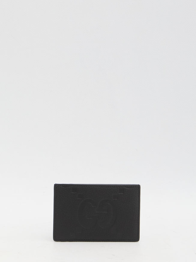 Gucci Maxi Gg Card Holder QT Black