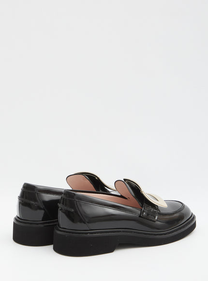 Roger Vivier Viv' Rangers Loafers In Leather