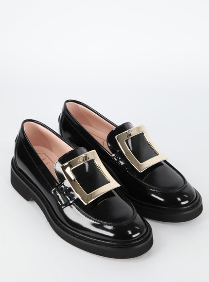 Roger Vivier Viv' Rangers Loafers In Leather