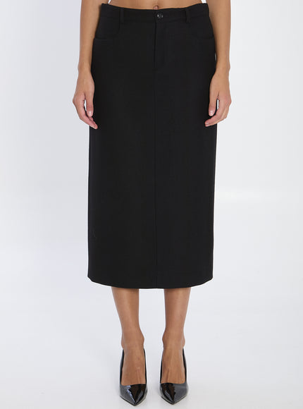 Celine Pencil Skirt Black