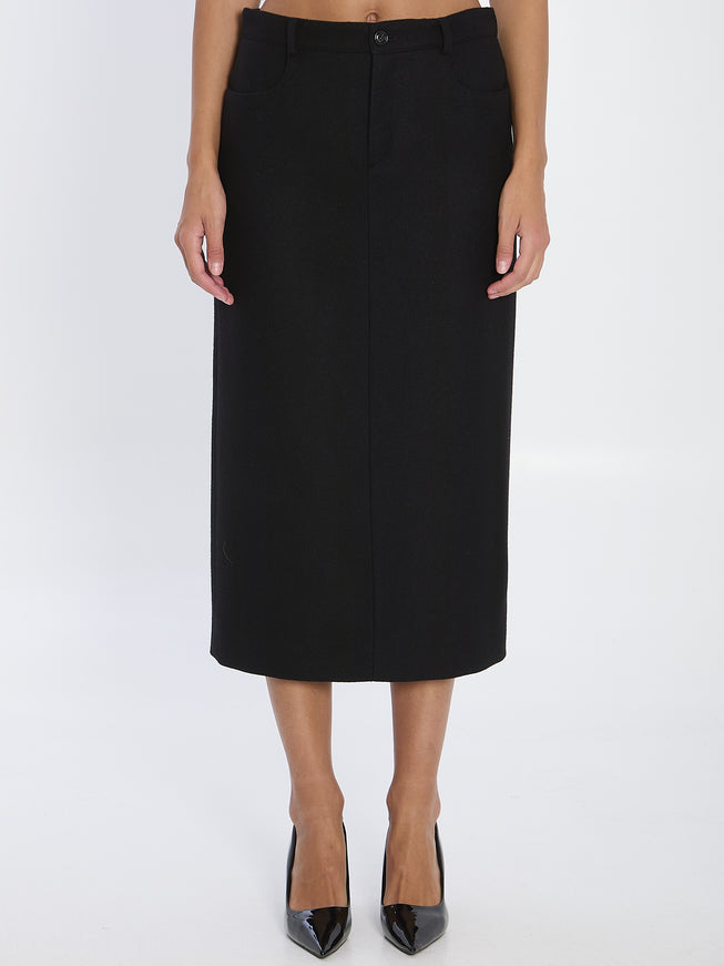 Celine Pencil Skirt Black