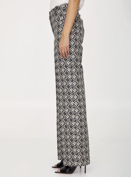 Marine Serre Moon Diamant Trousers