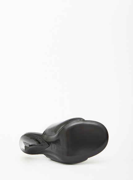 The Attico Black Rem Sandals