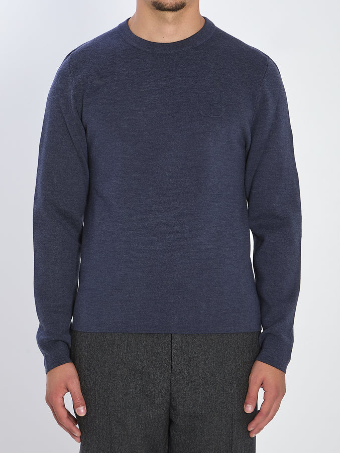 Dior Homme Cd Icon Sweater Blue