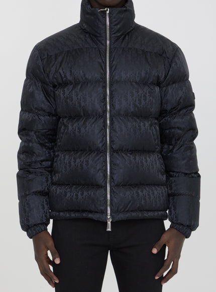 Dior Homme Dior Oblique Puffer Jacket Black