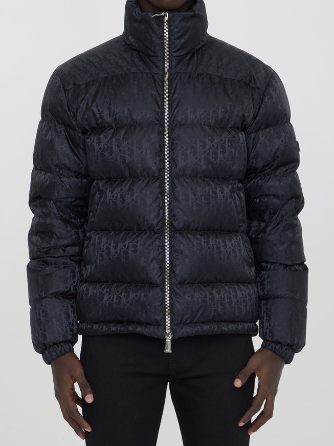 Dior Homme Dior Oblique Puffer Jacket Black