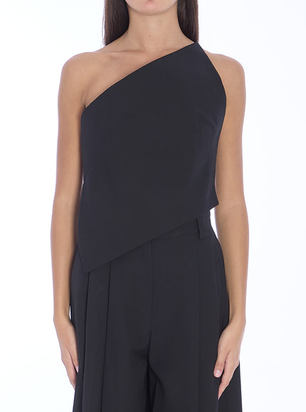 Alexander Wang Pointed Hem Top Black