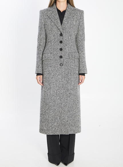 Dolce & Gabbana Single-breasted Coat Black