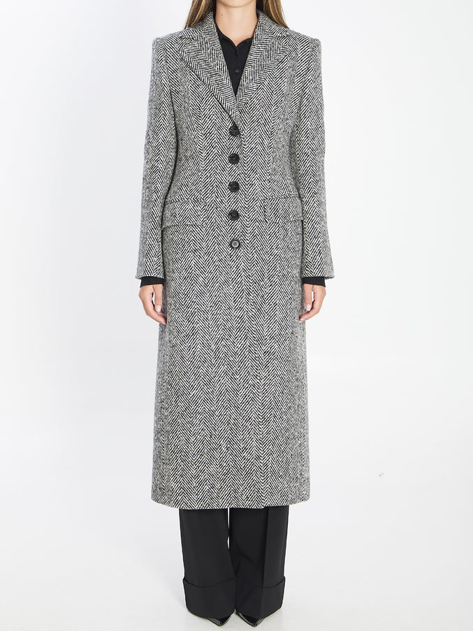 Dolce & Gabbana Single-breasted Coat Black