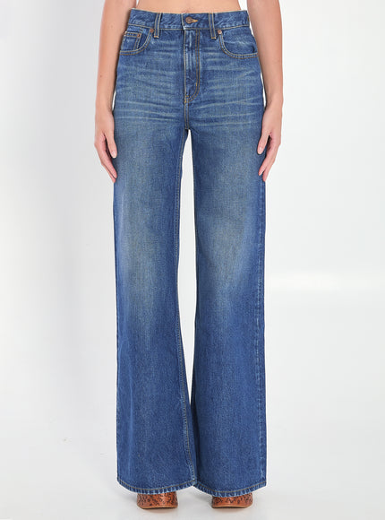 Chloe Wide-leg Jeans Blue