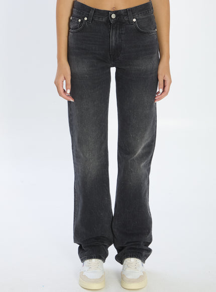 Haikure Star Authentic Denim Pants Black