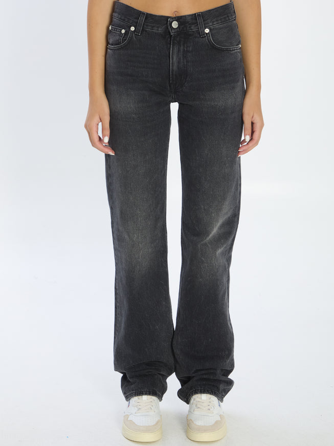 Haikure Star Authentic Denim Pants Black