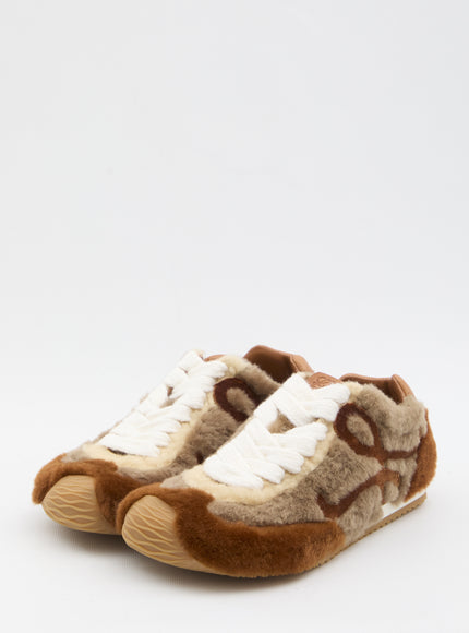 Loewe Ballet Runner 2.0 Sneakers In Shearling