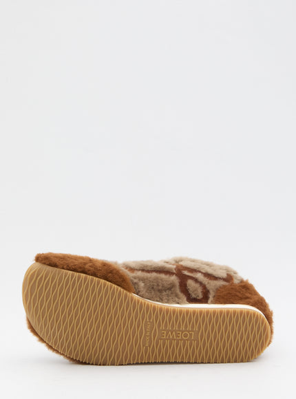 Loewe Ballet Runner 2.0 Sneakers In Shearling