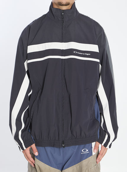 Balenciaga 50/50 Tracksuit Jacket Black