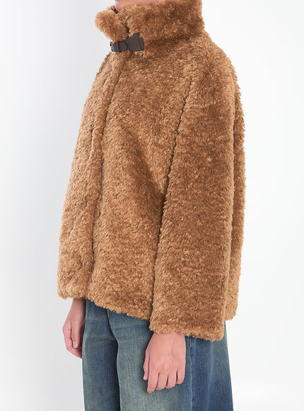 Herno Curly Faux-fur Jacket