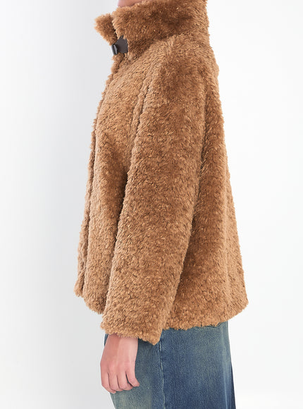Herno Curly Faux-fur Jacket