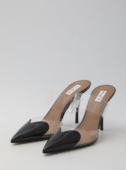 Alaia Le Coeur Mules