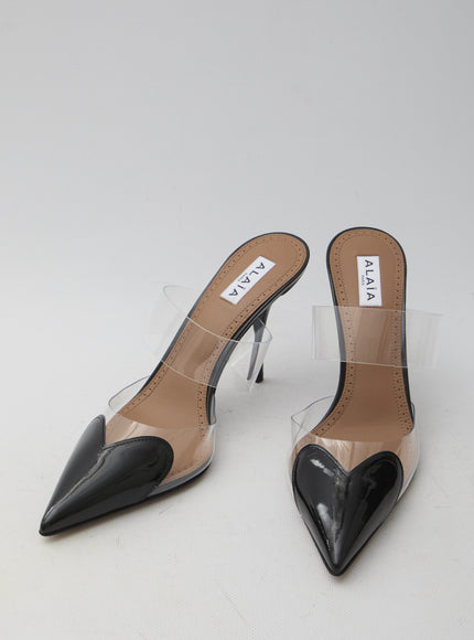 Alaia Le Coeur Mules