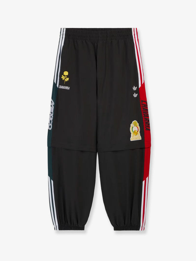 Adidas X Willy Chavarria Oversized Woven Track Trousers Black