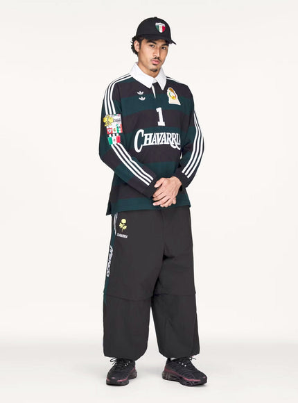 Adidas X Willy Chavarria Rugby Cotton Polo Shirt