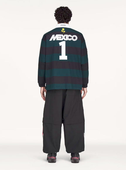 Adidas X Willy Chavarria Rugby Cotton Polo Shirt
