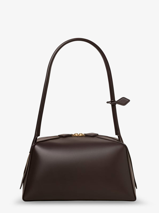 Alaia Bouledogue Leather Shoulder Bag
