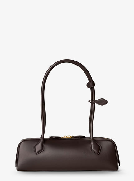Alaia Le Teckel Medium Leather Shoulder Bag