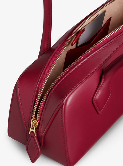 Alaia Le Teckel Medium Leather Shoulder Bag