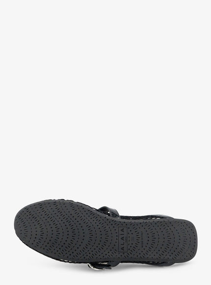Alaia Flat Mesh Sandals