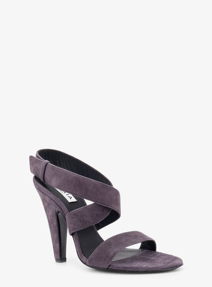 Alaia Suede Heeled Sandals