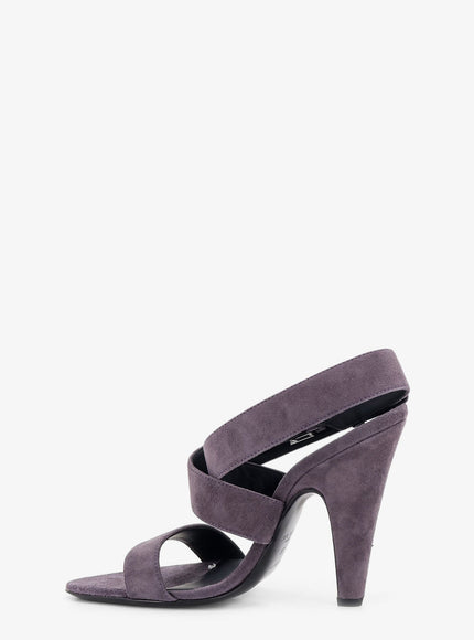 Alaia Suede Heeled Sandals