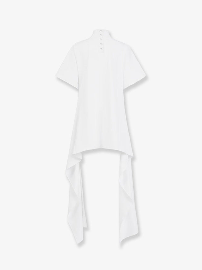 Alaia Asym Cotton Blend T-Shirt