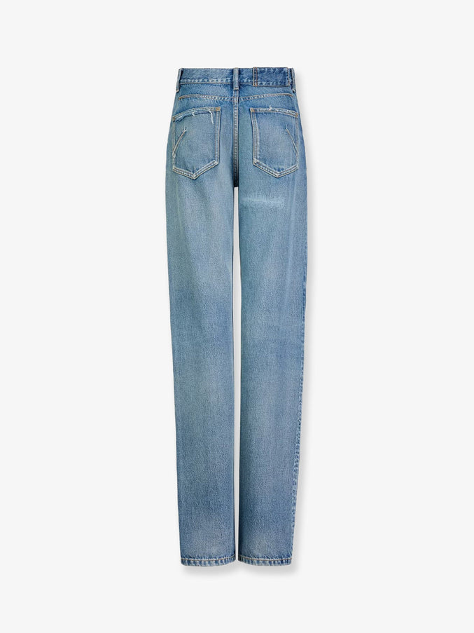 Alaia Blue Denim Jeans