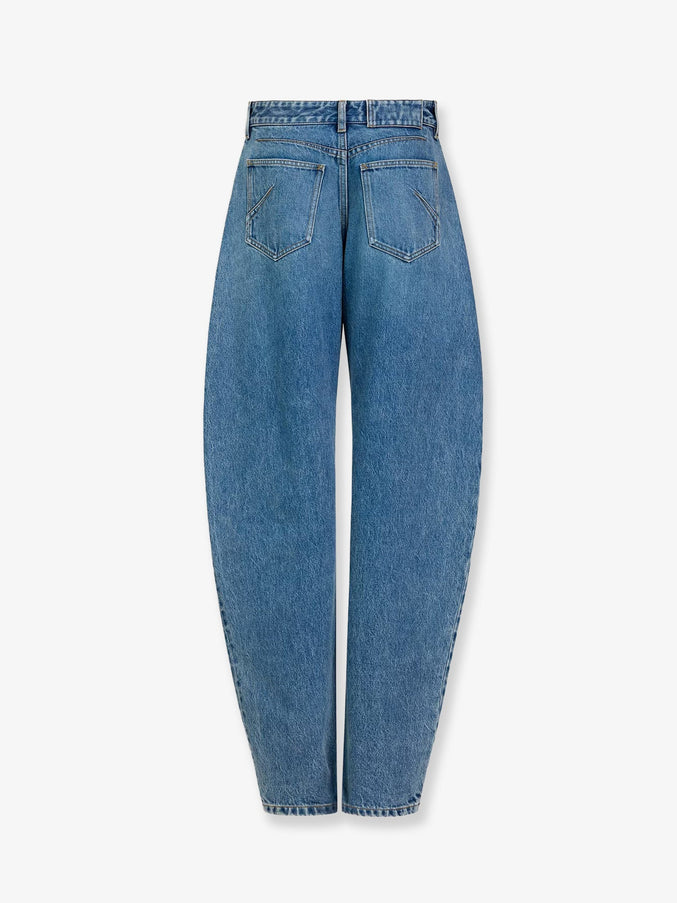 Alaia Blue Denim Jeans