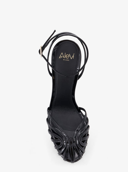 Alevi` Blake 95 Patent Leather Sandals