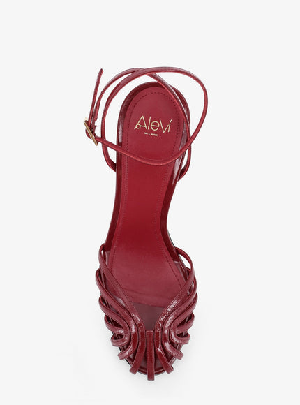 Alevi` Blake 95 Patent Leather Sandals