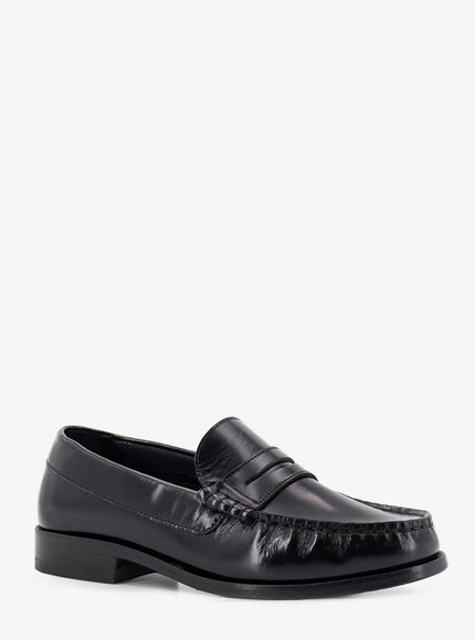 Alohas Rivet Leather Loafers
