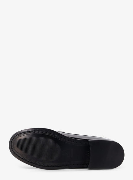 Alohas Rivet Leather Loafers