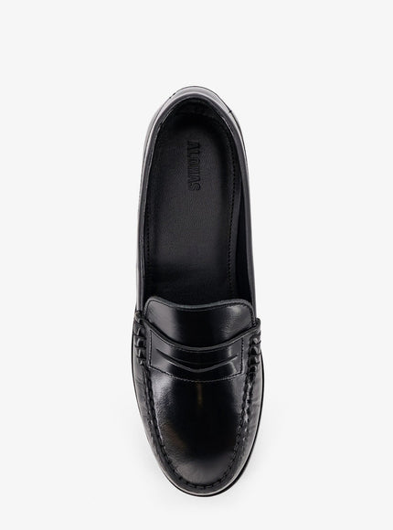 Alohas Rivet Leather Loafers